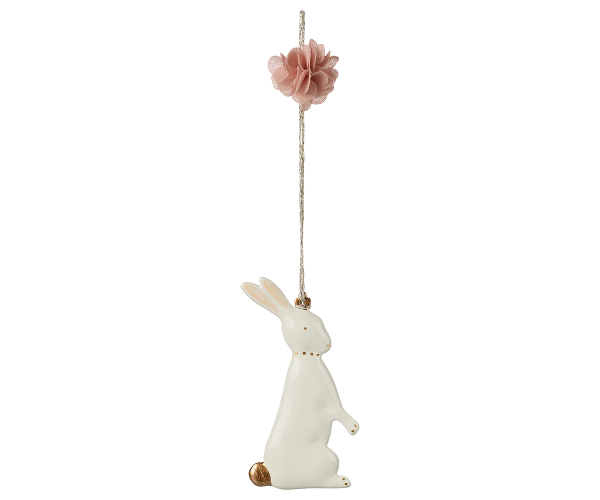 METALINIS ORNAMENTAS, BUNNY - STANDING