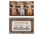 Triplets, Baby Mice in Matchbox - Checker