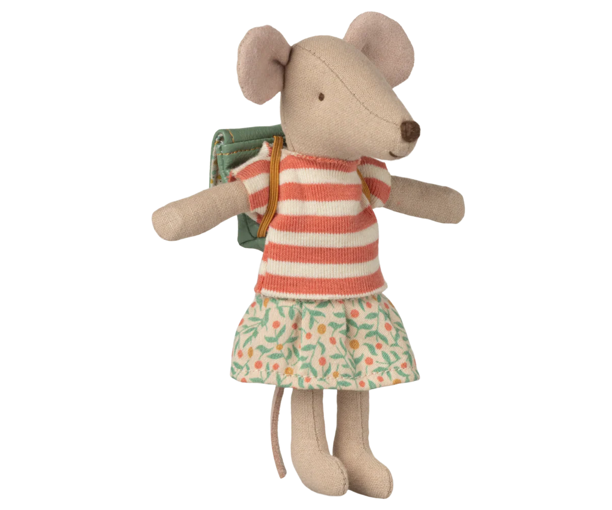 TRICYCLE MOUSE, BIG SISTER - GREEN