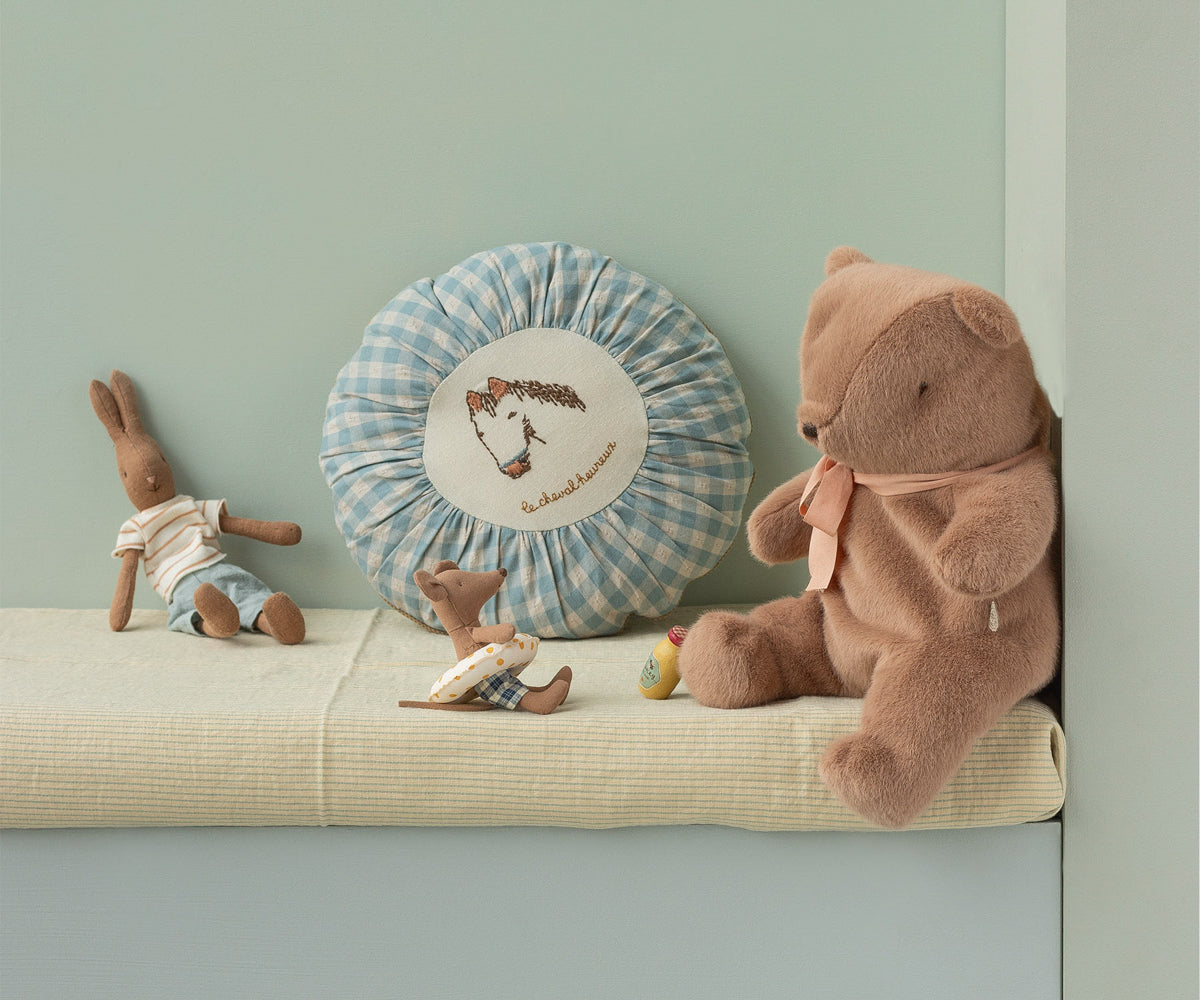 Teddy bear plush, Medium - Soft brown, lifestyle