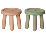Stool set, Mouse - Light rose/Light mint