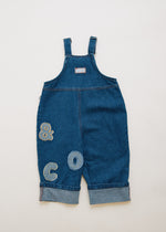 BLYTHE CLAUDE PATCH DENIM DUNGAREE