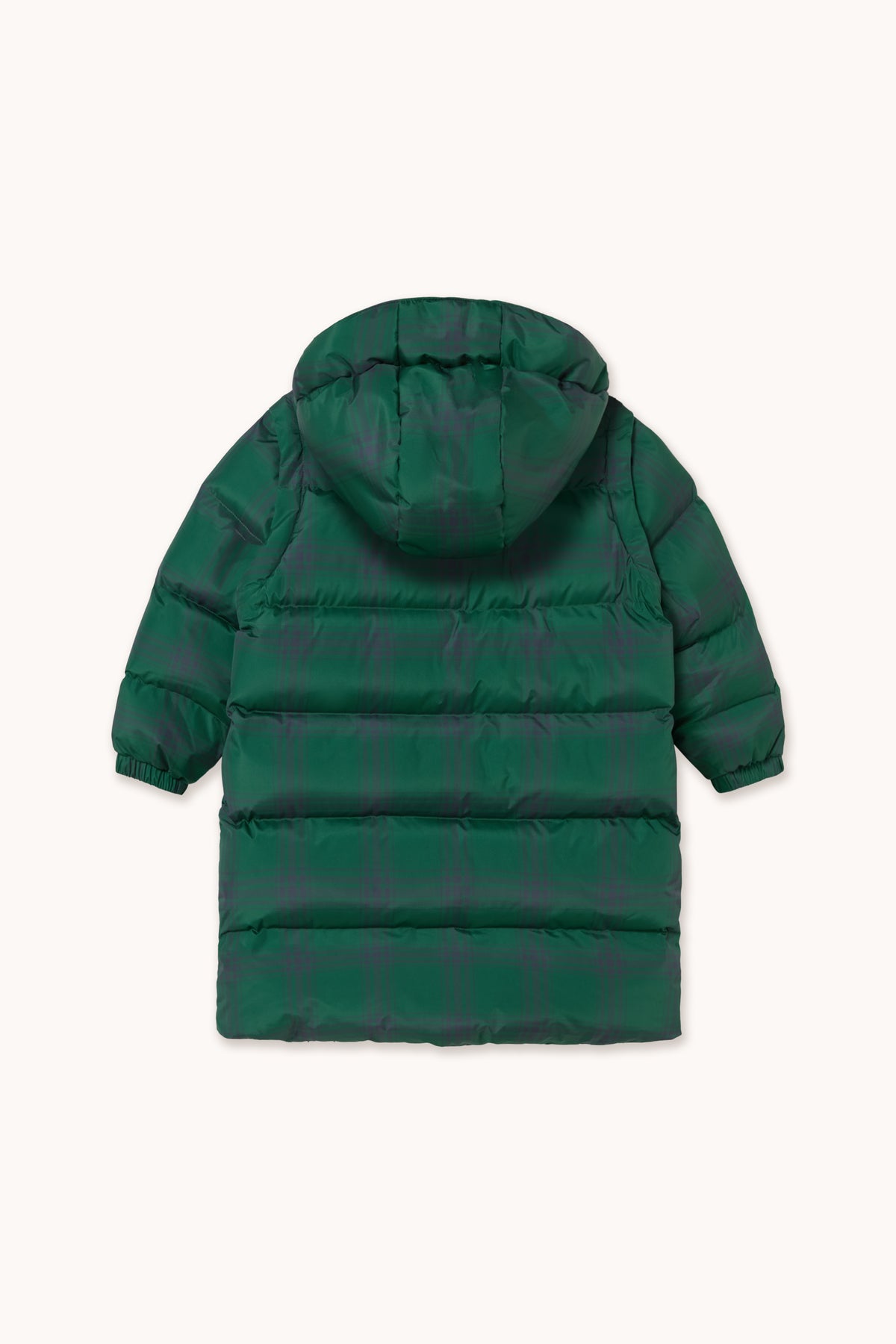 GREEN CHECK PADDED STRIUKĖ