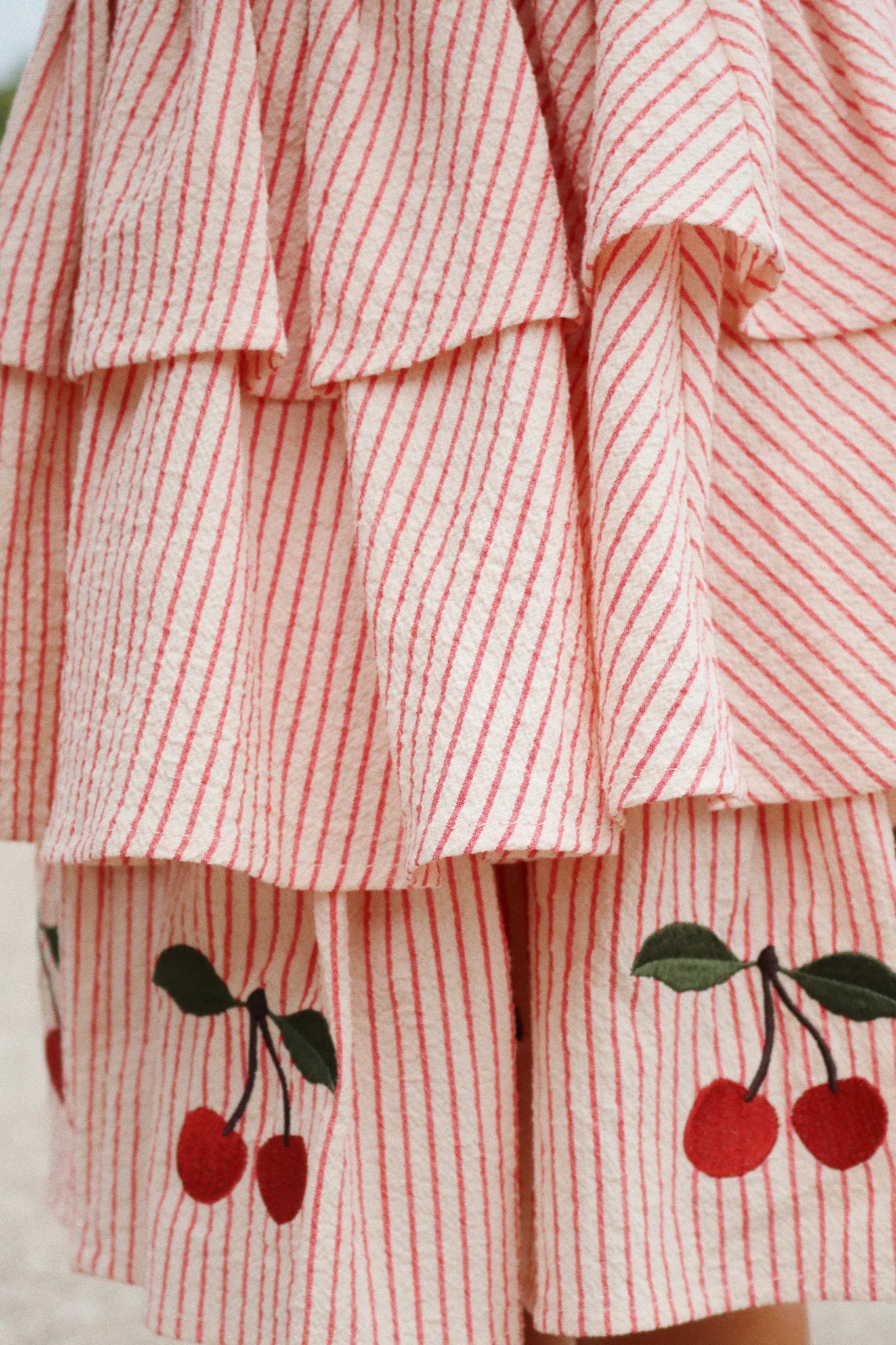 ELLIE DRESS - AMOUR STRIPE