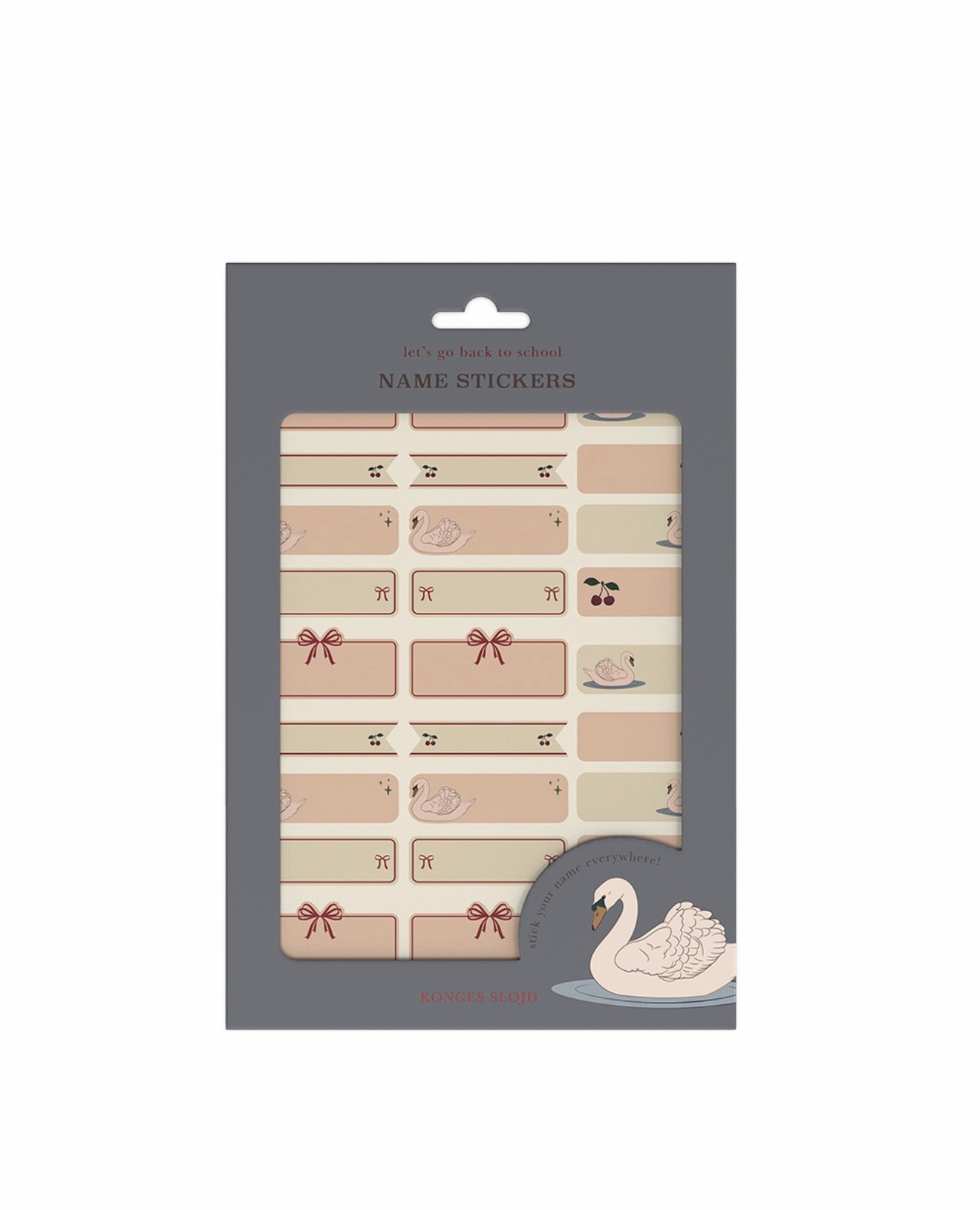 NAME STICKERS - SWAN
