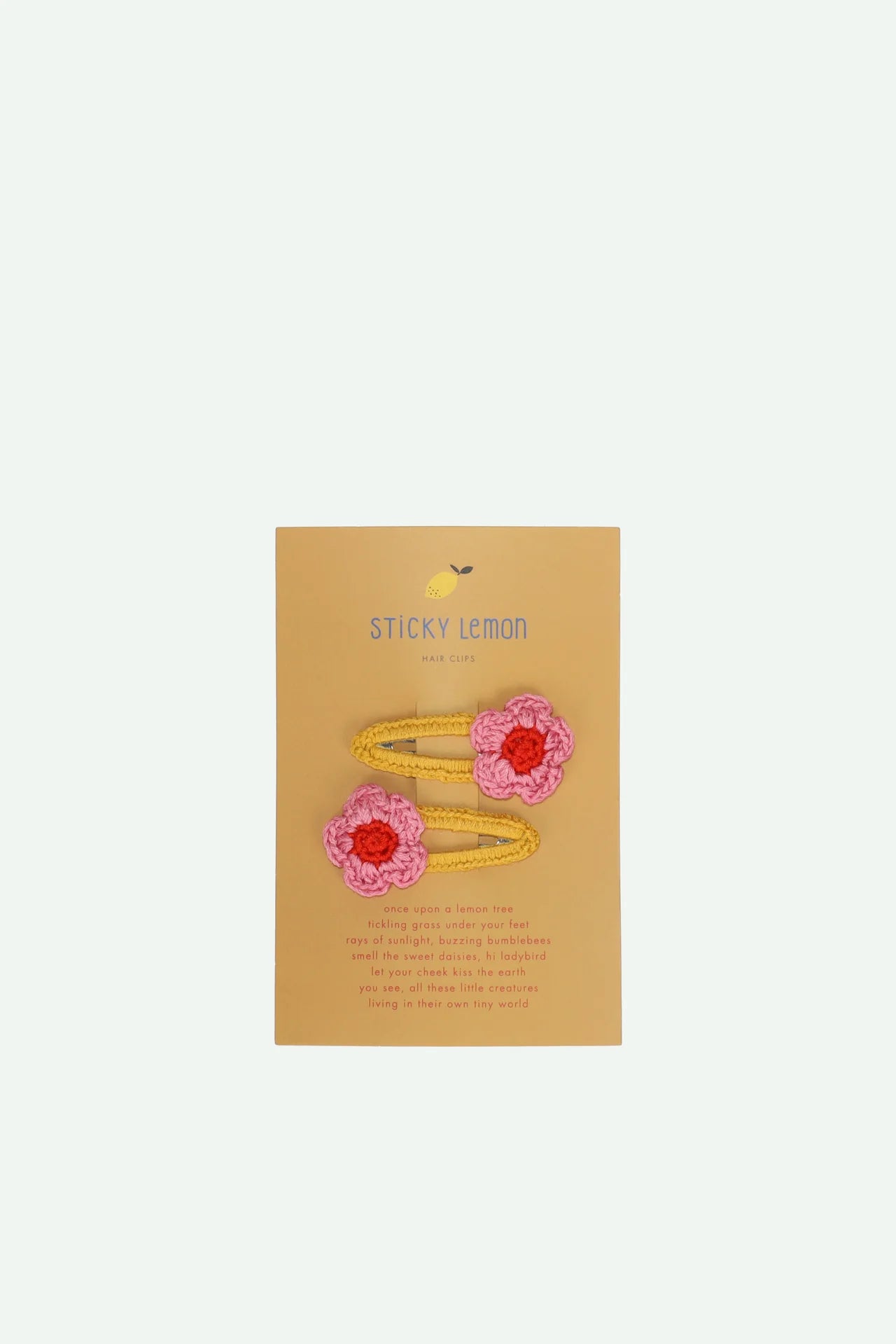 HAIR CLIPS | 2 PCS | FLOWERS