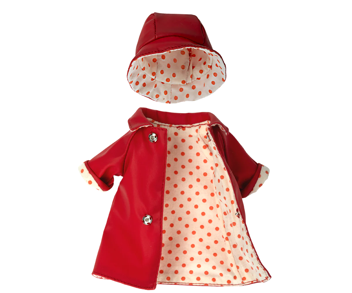 RAIN COAT WITH HAT, TEDDY MUM