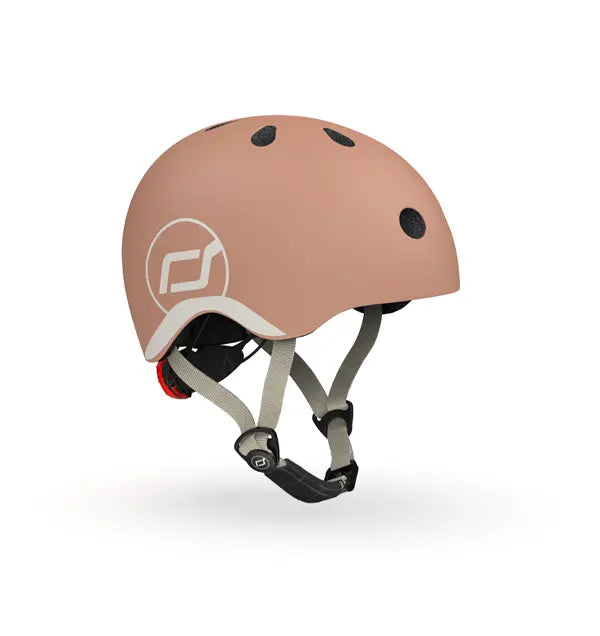 SCOOT AND RIDE HELMET MOCHA S-M 51-55 c
