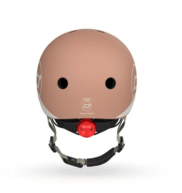 SCOOT AND RIDE HELMET MOCHA S-M 51-55 c