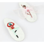 EMBROIDERED NUTCRACKER HAIR CLIPS (X 5) – Meri Meri, view 3