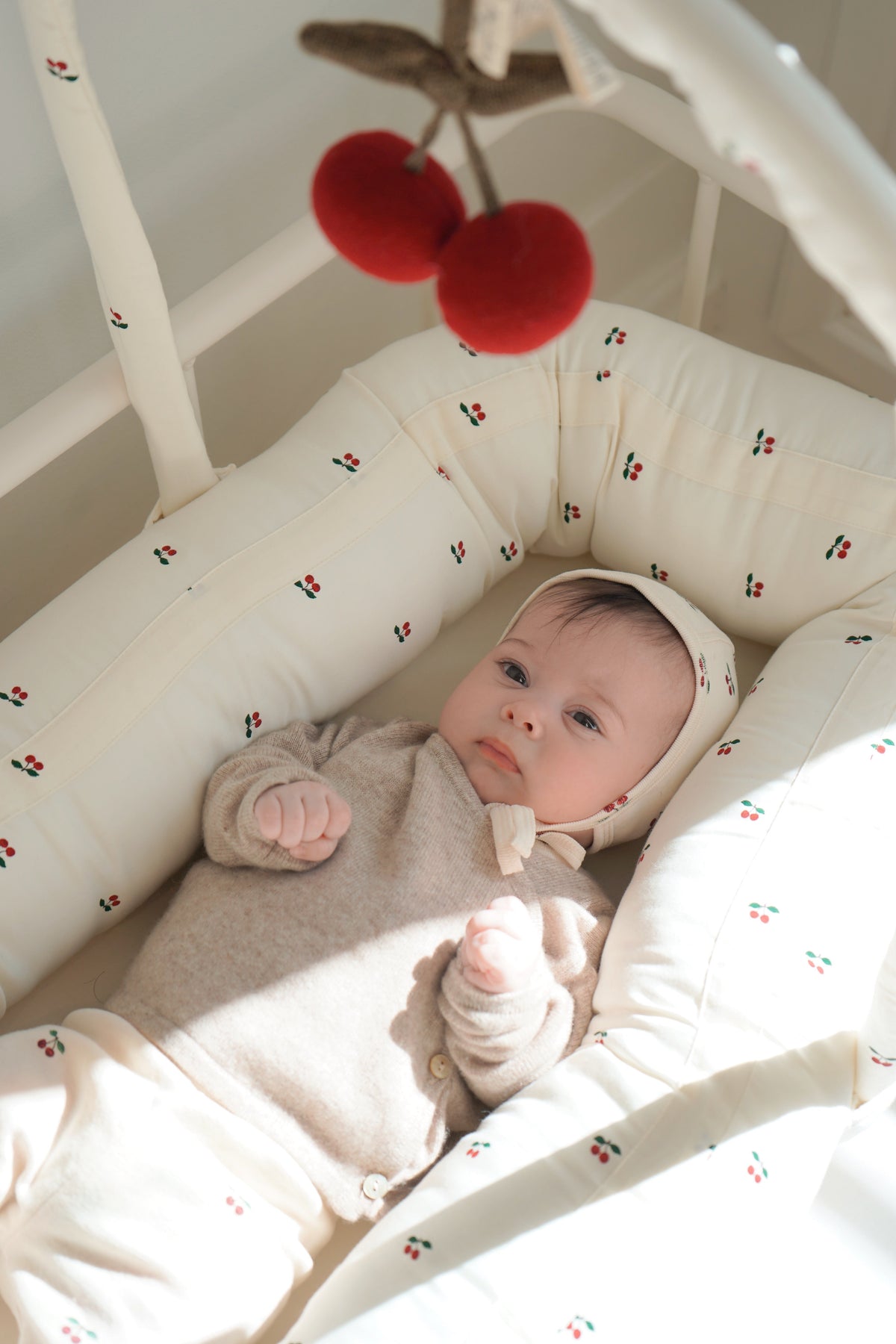 CHERRY PRAM TOY - RED/ARMY