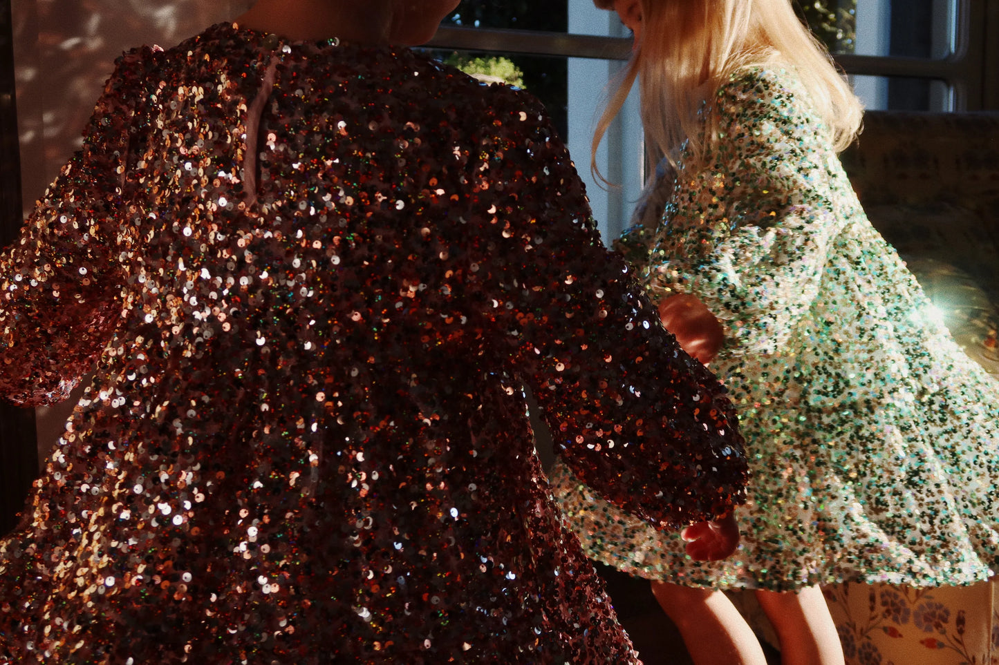 LILA SEQUINS SUKNELĖ Kongessloejd