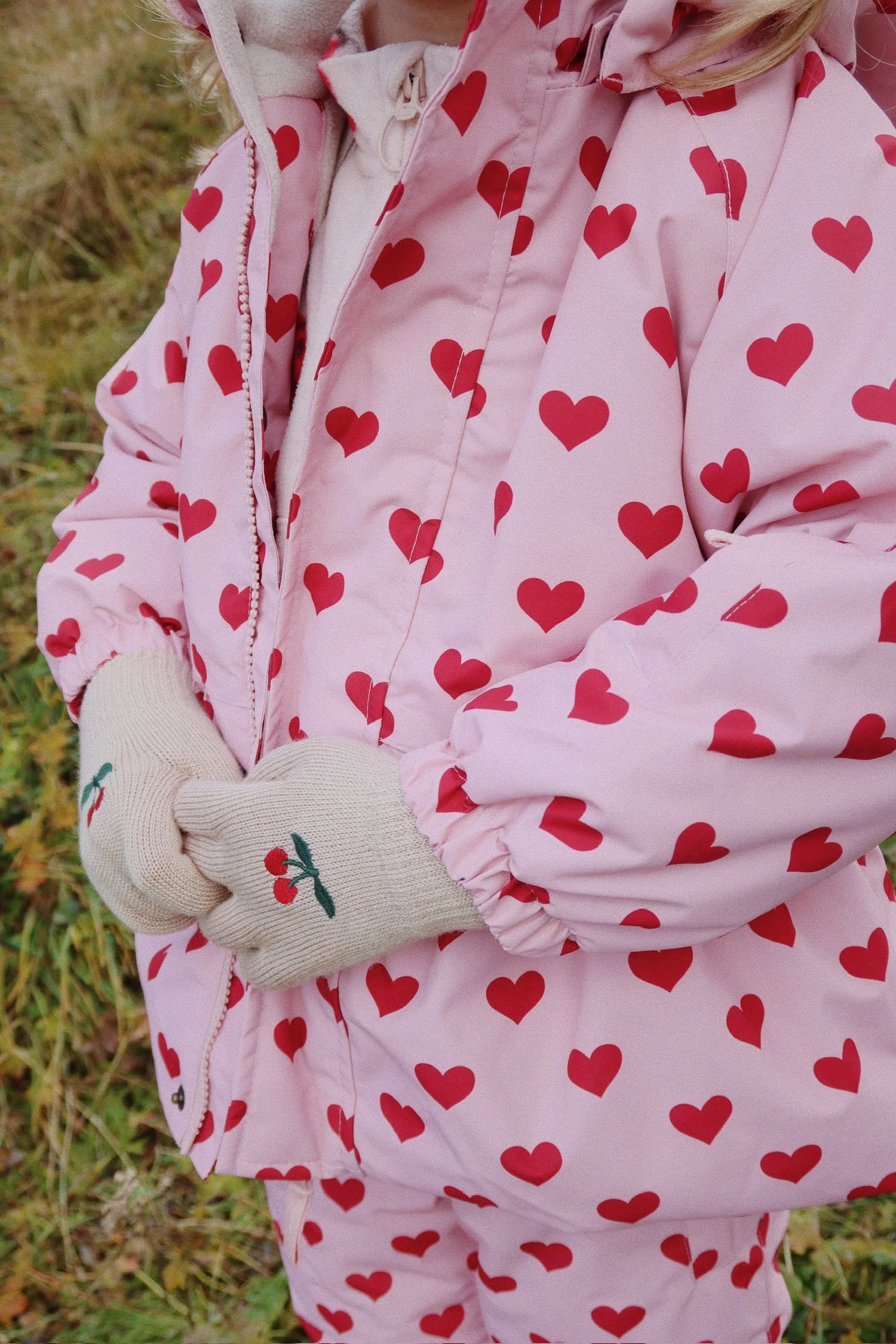 2 PACK FILLA GLOVES - CHERRY/STRIPE