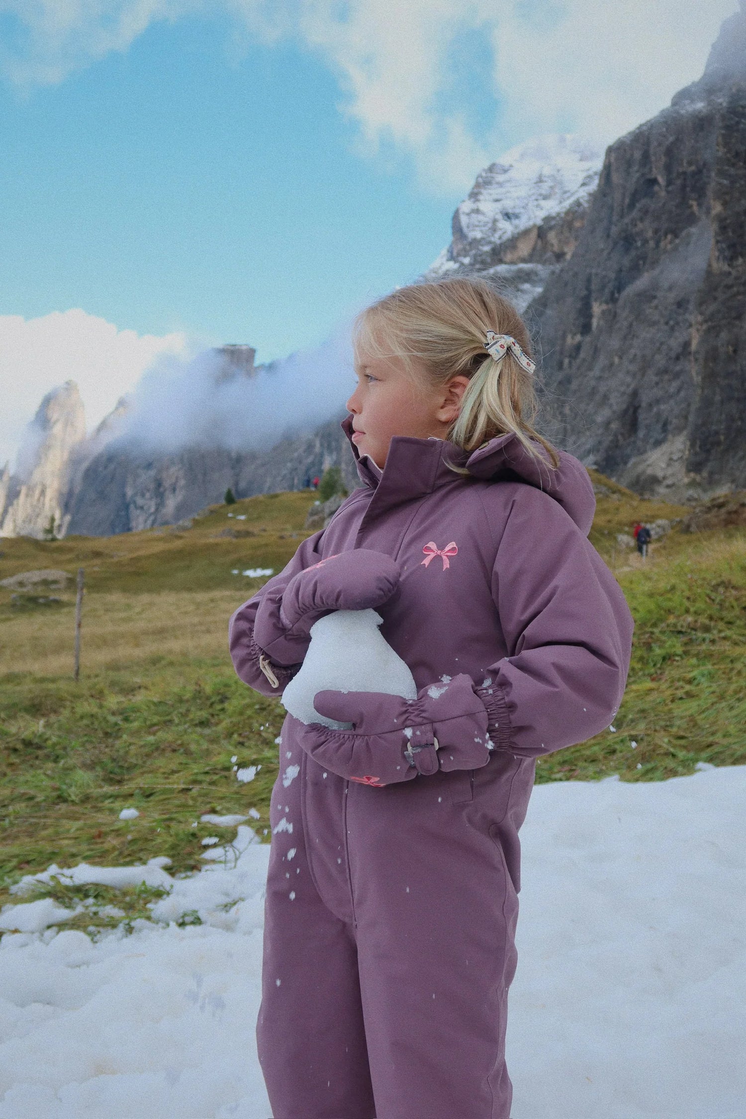 NOHR SNOWSUIT SOLID - HORTENSIA