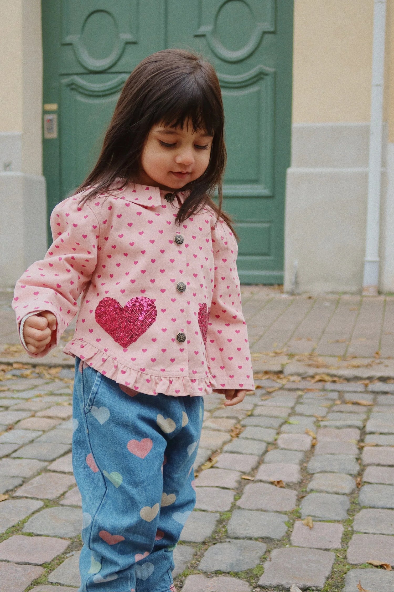 MAGOT FRILL DŽINSAI - BON COEUR COLORÉ