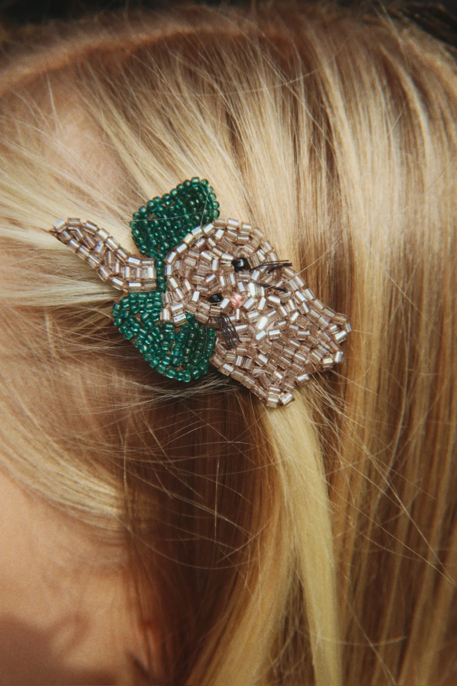 2 PACK BOW KITTY HAIR CLIP - BOW KITTY