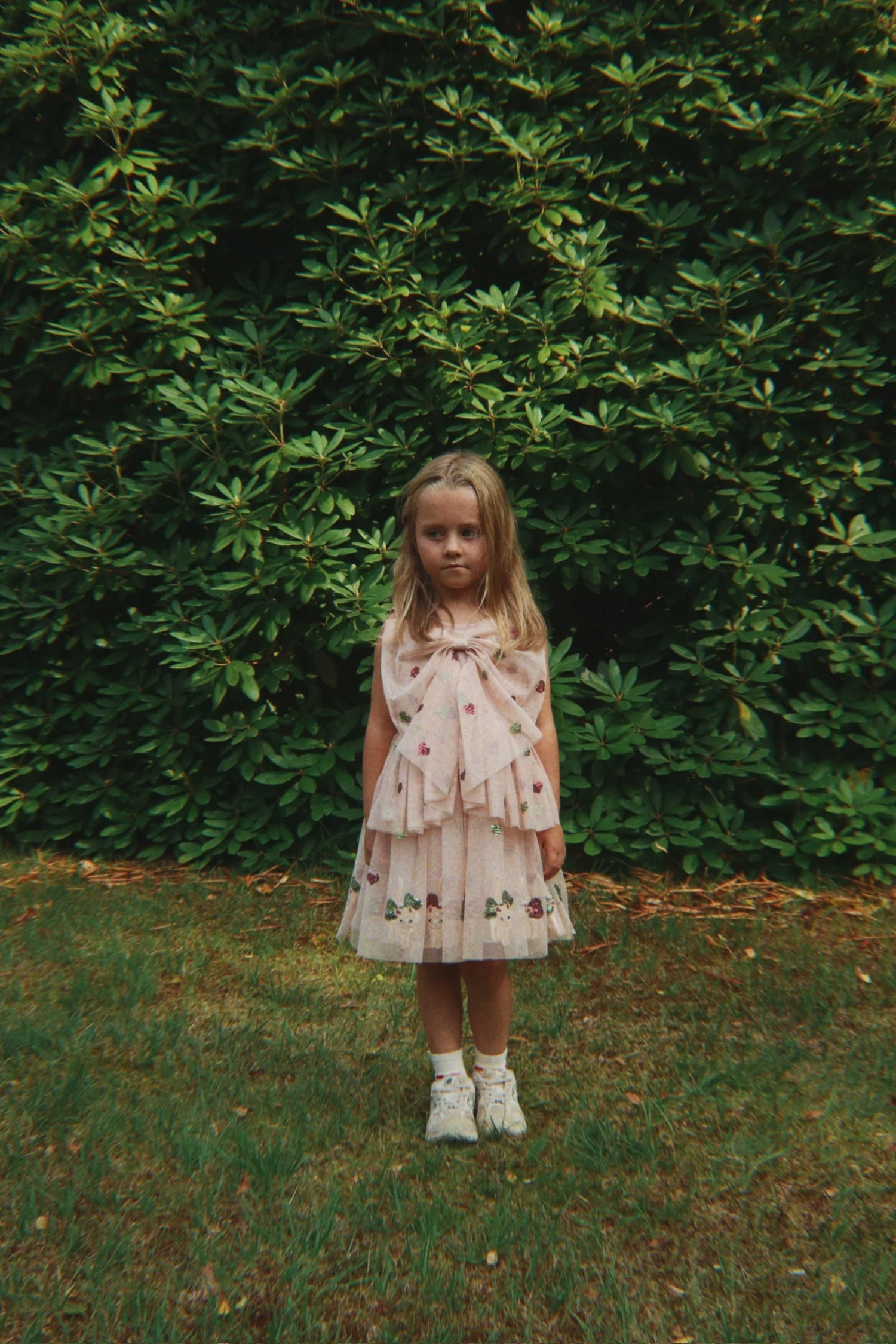 YVONNE BOW DRESS - BOW KITTY