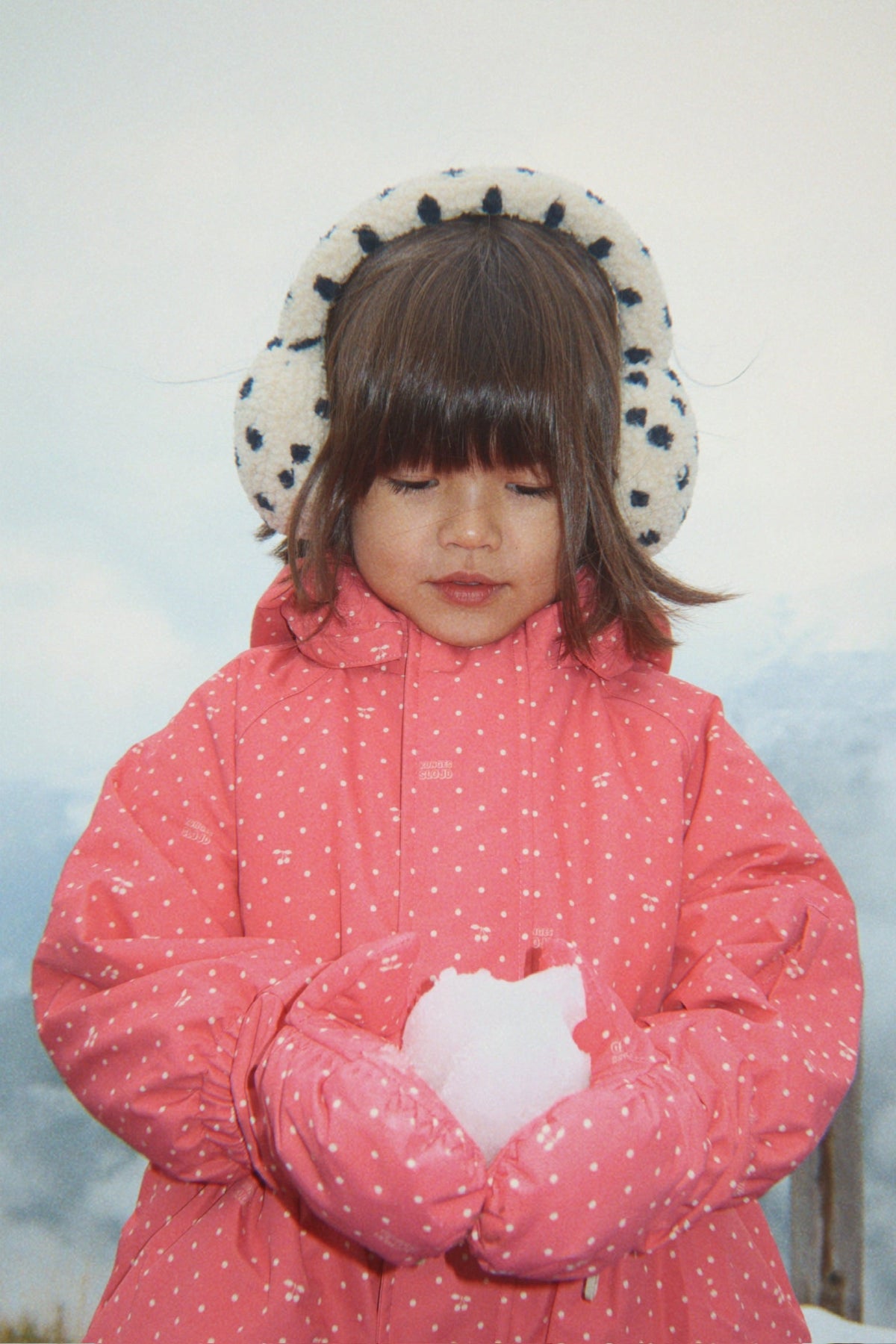 MISMOU FRILL JACKET - CHERRY BERRY DOT