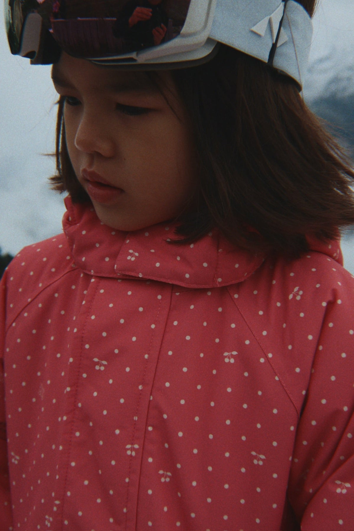 NOHR SNOWSUIT PRINT - CHERRY BERRY DOT
