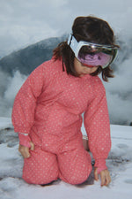 NOHR SNOWSUIT PRINT - CHERRY BERRY DOT
