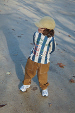 ACT LS TEE GRS - QUARTZ STRIPE