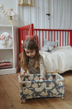 DOLL TRAVEL BED - SWAN