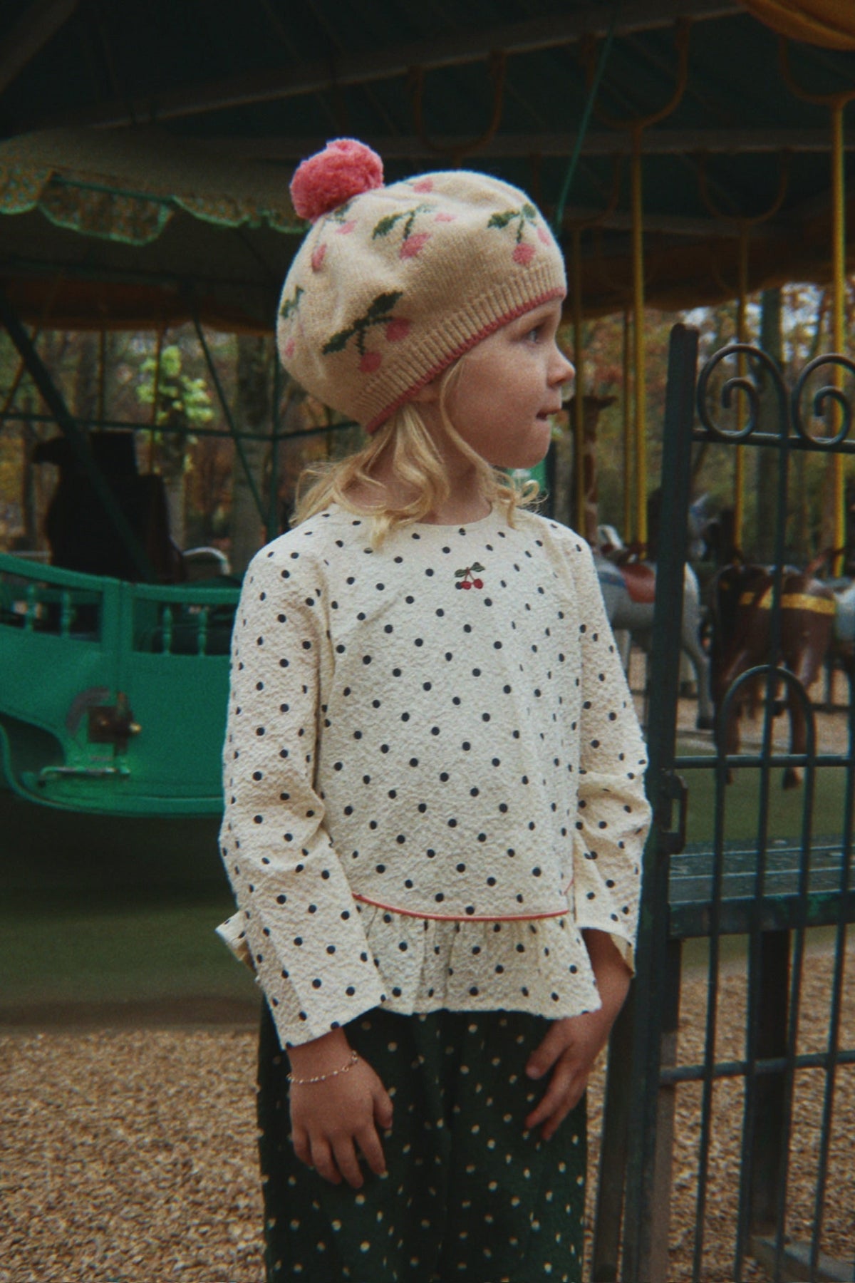BELOU BERET - CHERRY