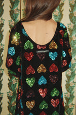 CUORE DRESS - AMOUR SEQUIN