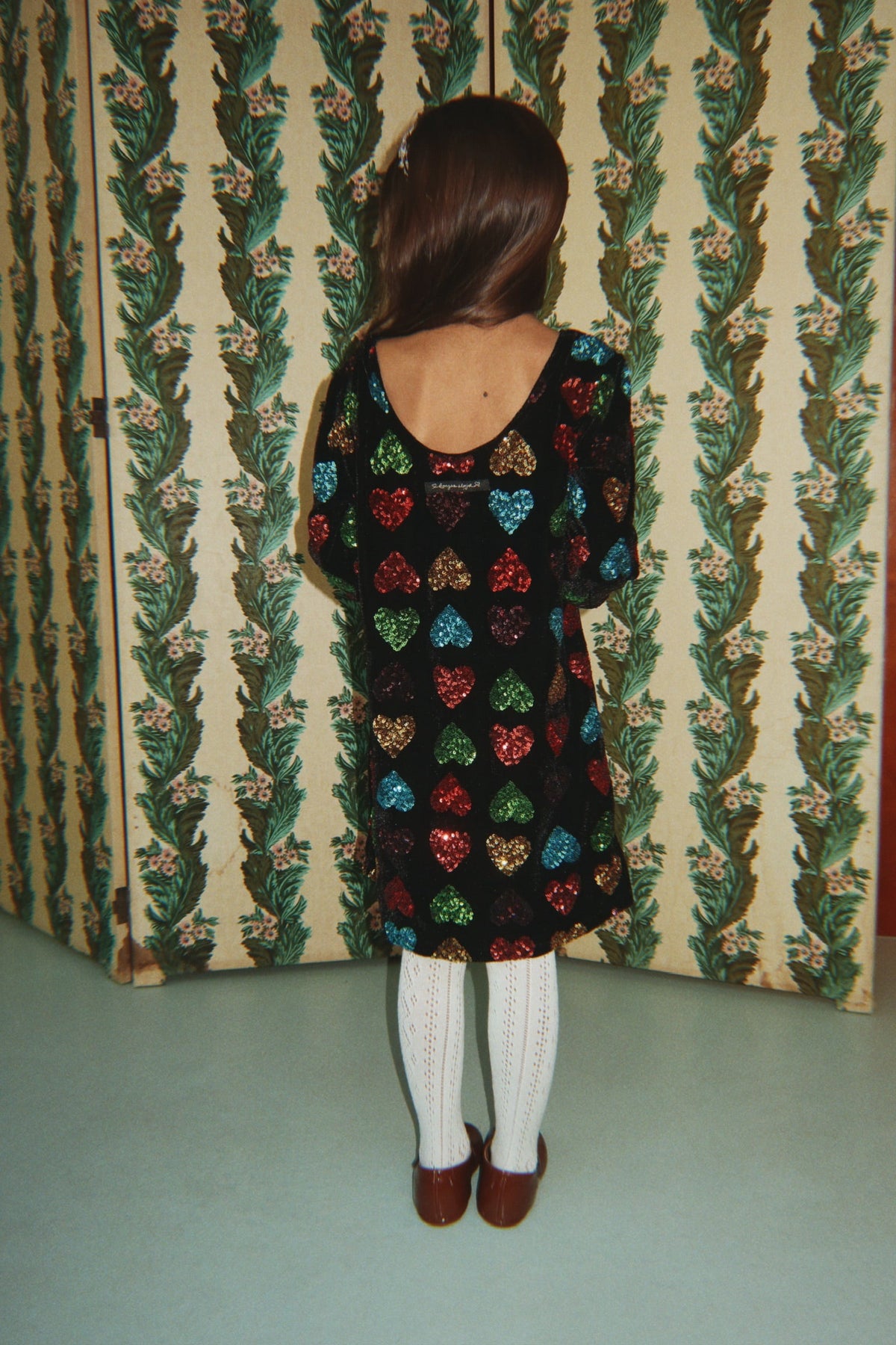 WOOL POINTELLE TIGHTS - OFF WHITE