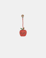 OYOY Mini Yummy Apple Pram Toy Clip Red