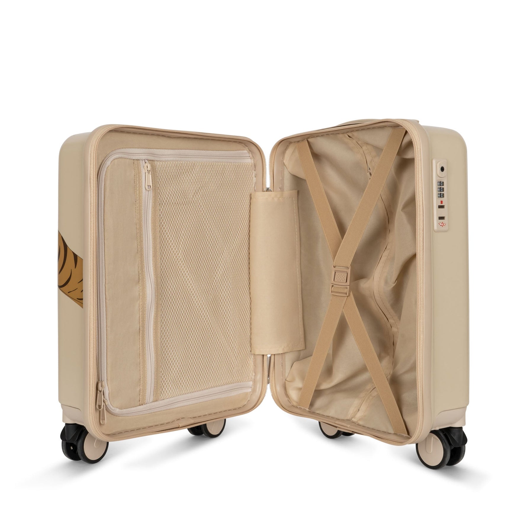 Travel Suitcase Tiger