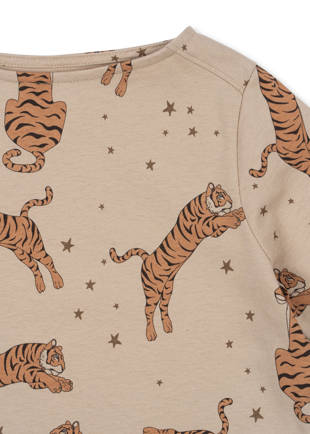 DREY LS TEE GOTS - TIGER