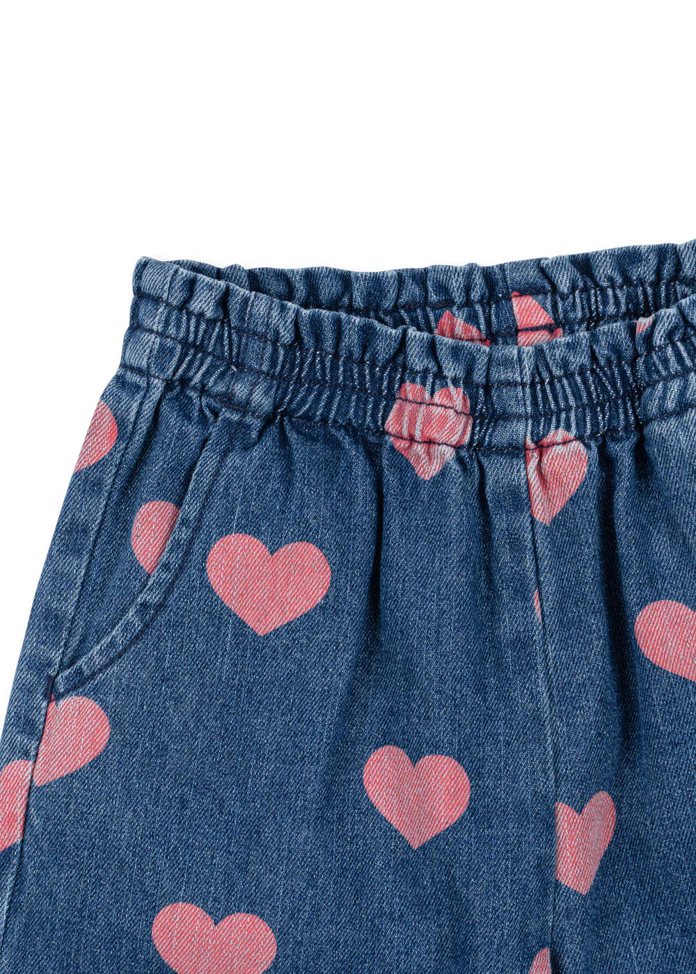 MAGOT FRILL PANTS GOTS - BON COEUR PINK