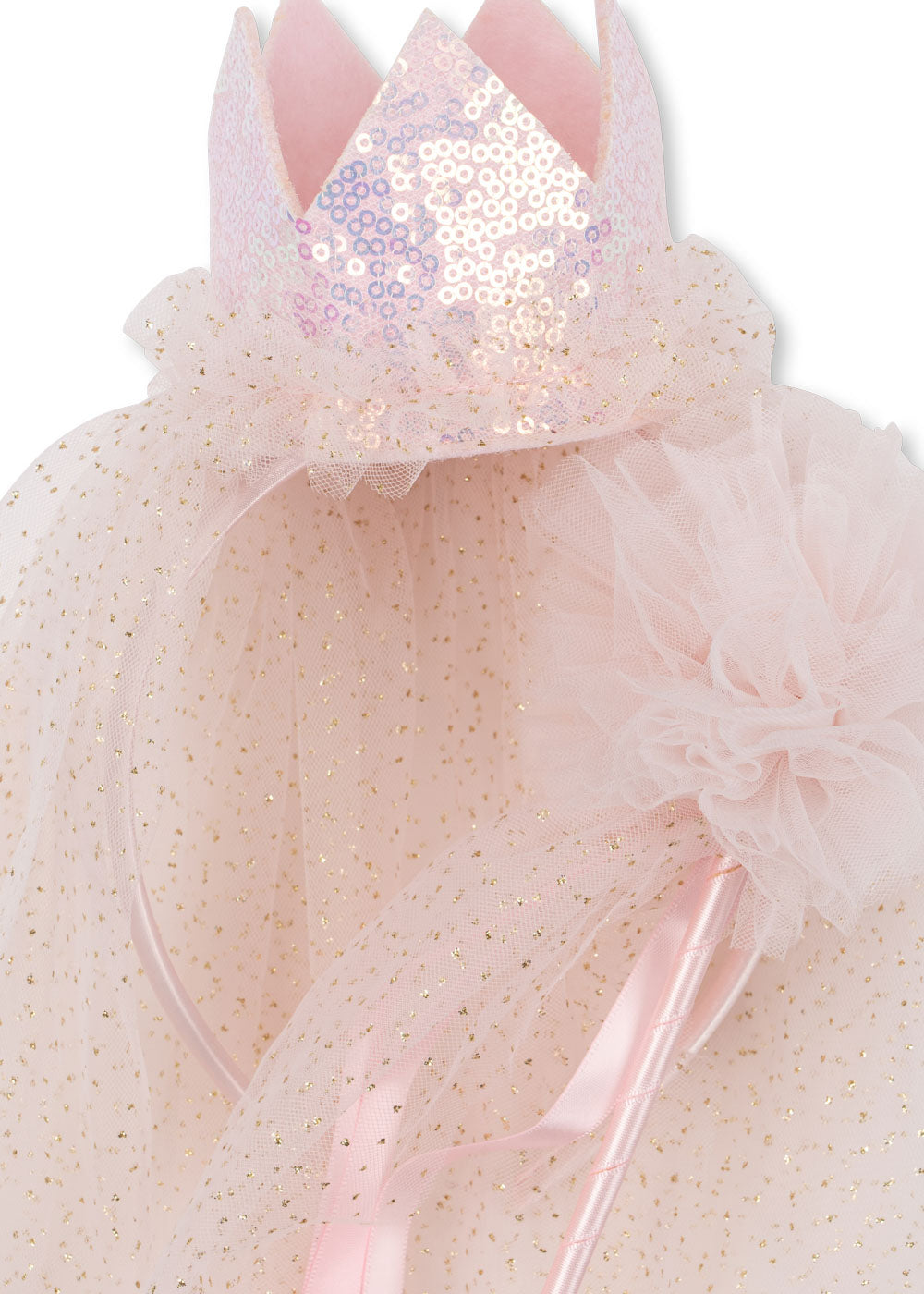 Princess crown costume - cloud pink