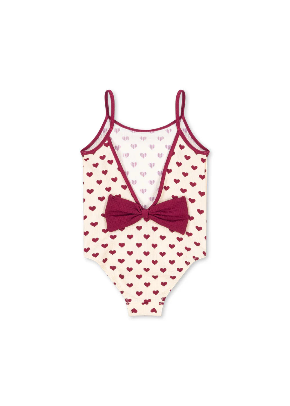BOWIE SWIMSUIT - COEUR SANGRIA