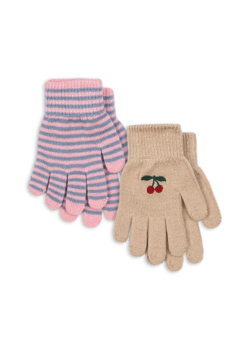 2 PACK FILLA GLOVES - CHERRY/STRIPE
