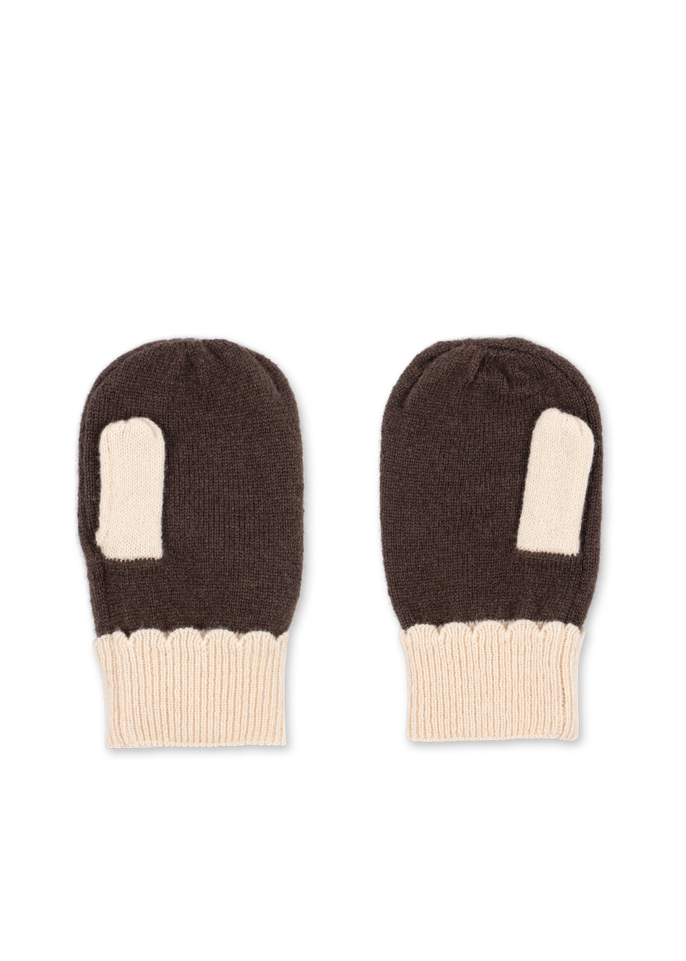 COLLETTE MITTENS - CHOCOLATE BROWN