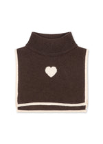 COLLETTE NECKWARMER - CHOCOLATE BROWN