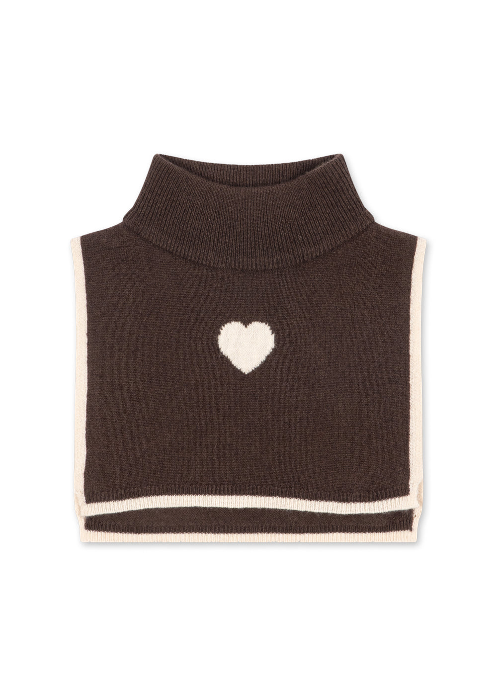 COLLETTE NECKWARMER - CHOCOLATE BROWN