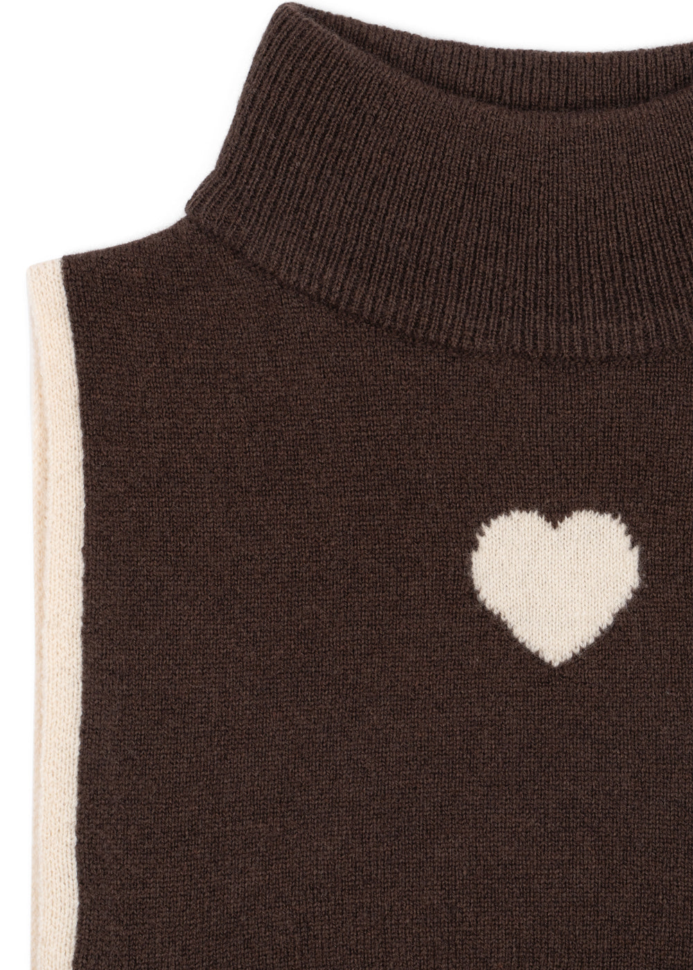COLLETTE NECKWARMER - CHOCOLATE BROWN