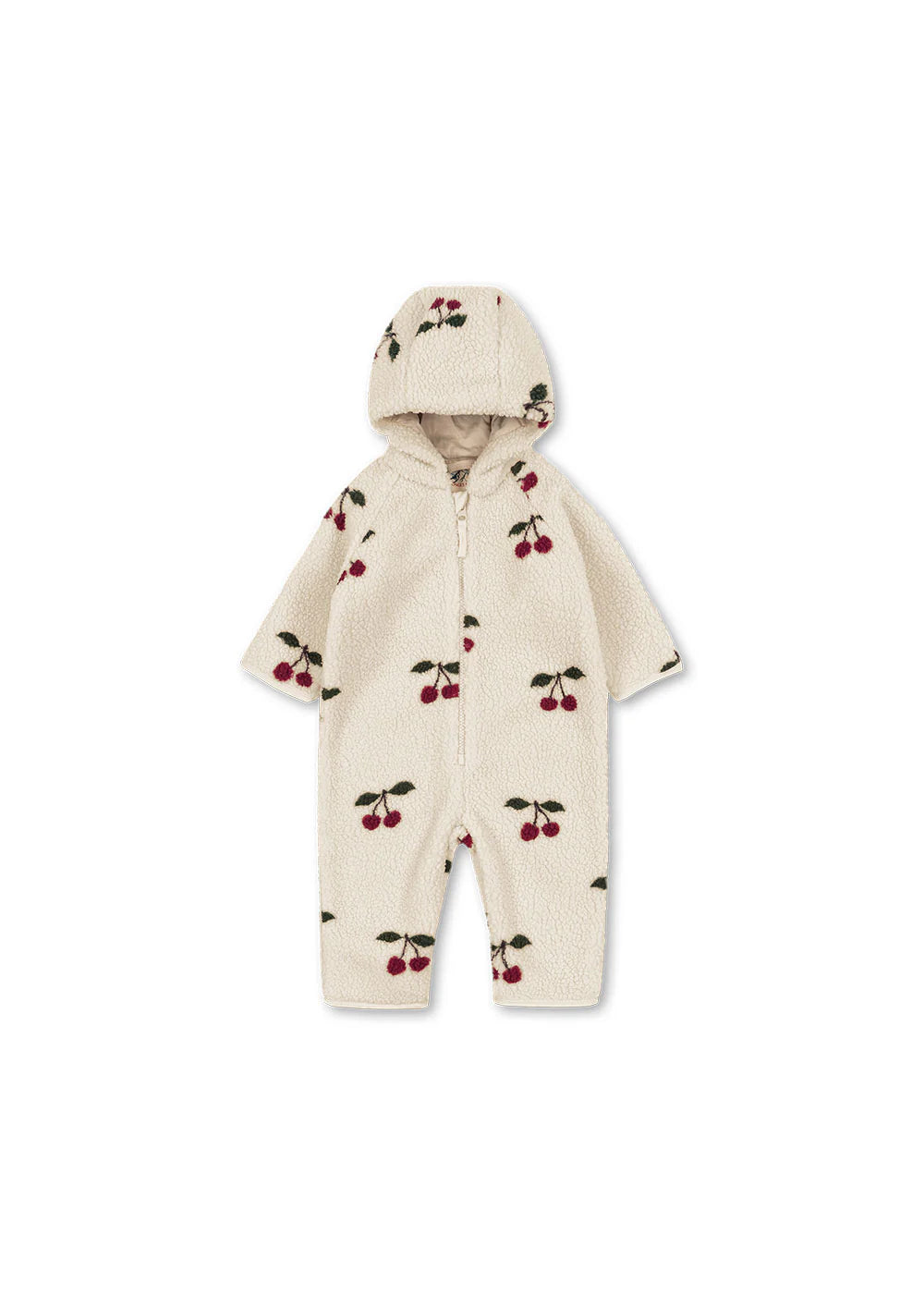 JODY TEDDY ONESIE GRS - MA GRANDE CERISE