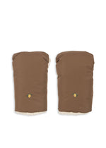 NOHR STROLLER MITTENS - WALNUT