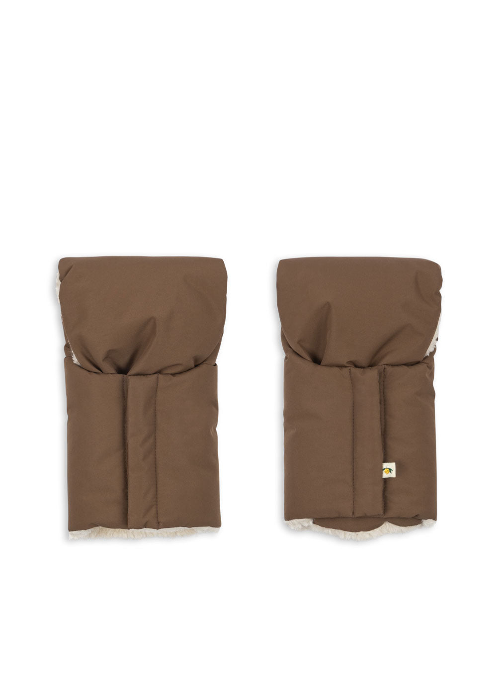 NOHR STROLLER MITTENS - WALNUT
