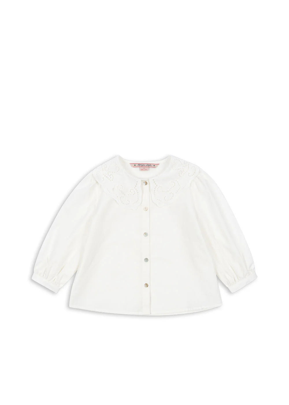 RILO COLLAR SHIRT GOTS - OPTIC WHITE