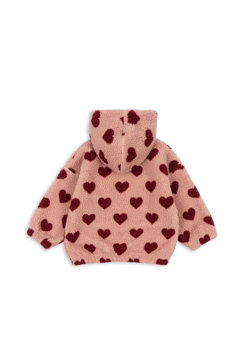 JODY TEDDY HOODIE GRS - COEUR MELLOW