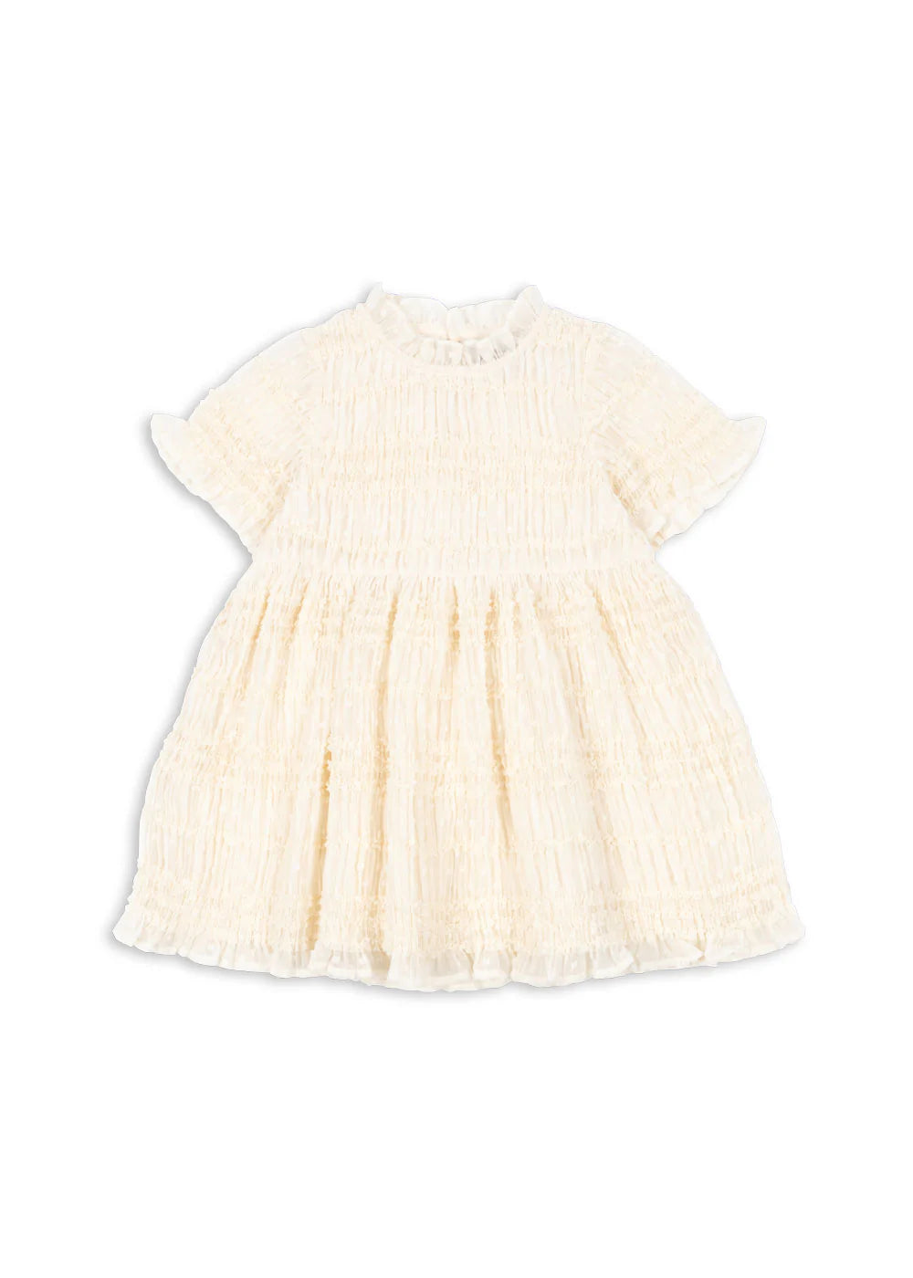 JOELLA DRESS - WHITE SMOKE