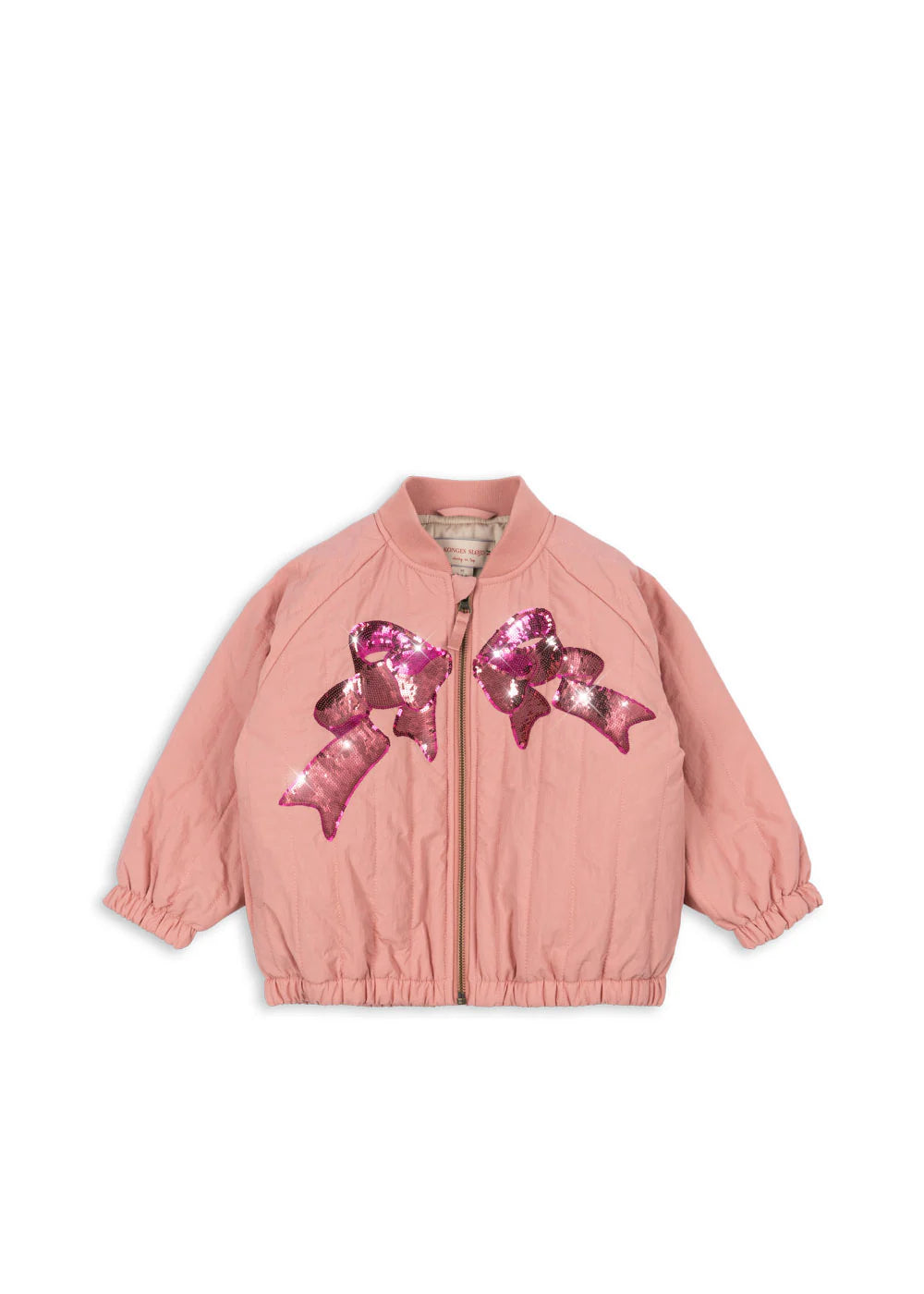 JUNO SEQUIN BOMBER JACKET - ROSETTE