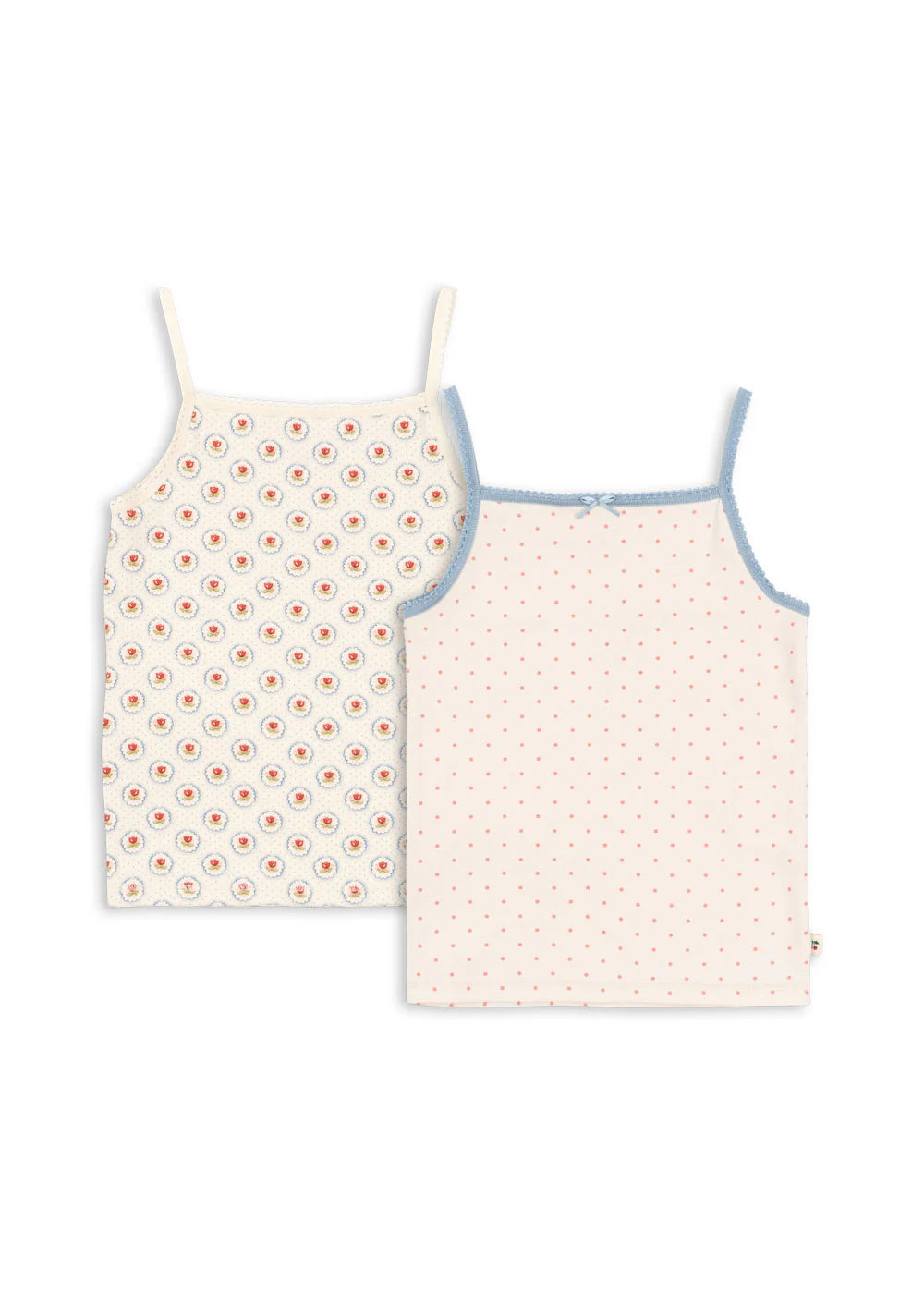 BASIC 2 PACK STRAP TOPS GOTS