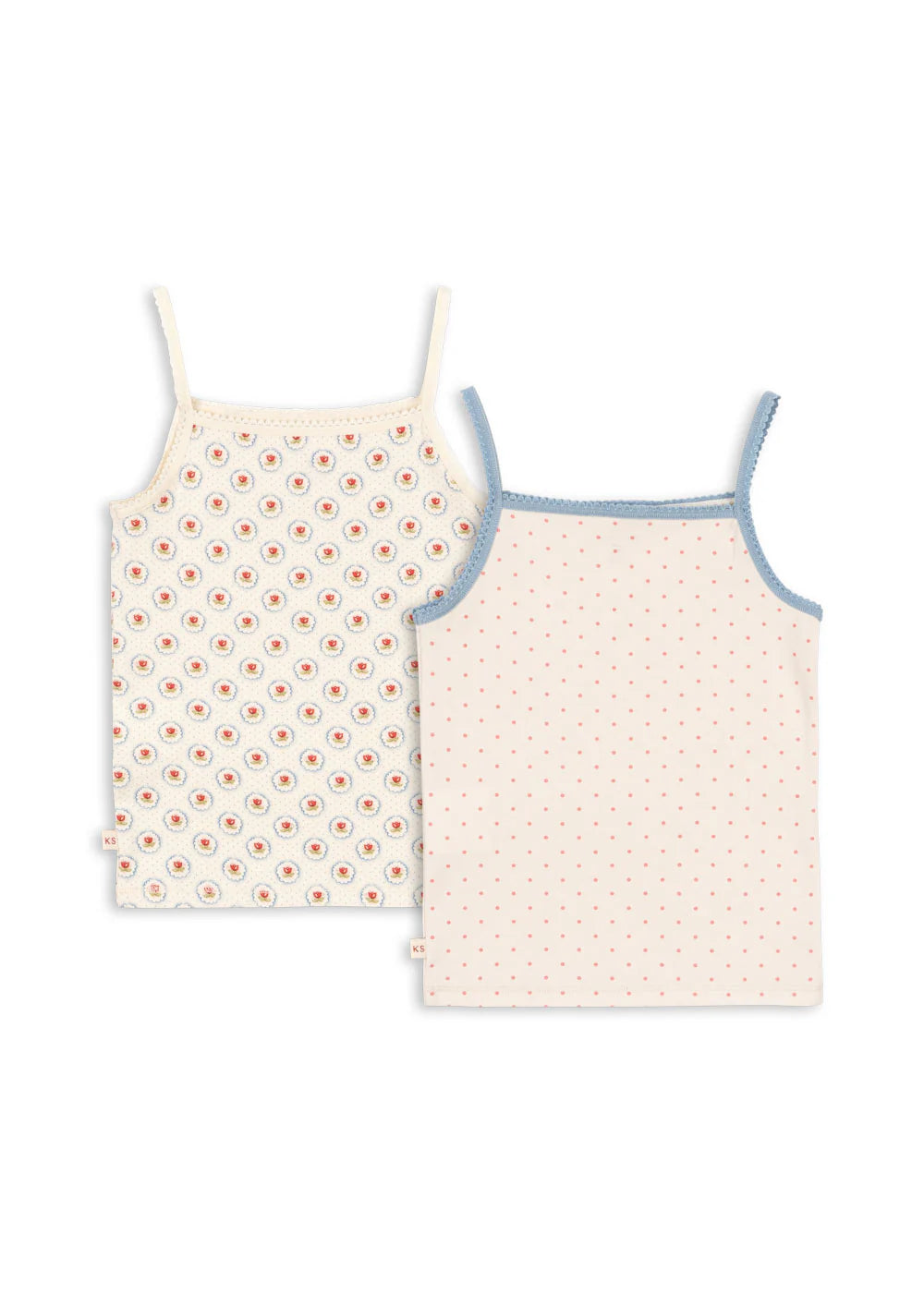 BASIC 2 PACK STRAP TOPS GOTS