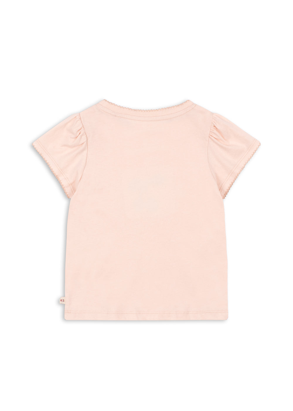 FAMO PUFF MARŠKINĖLIAI GOTS - PALE BLUSH
